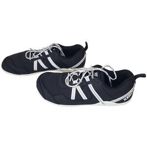 XERO Shoes Prio Barefoot Style Sneakers Athletic Shoes Black White Men's US 9.5